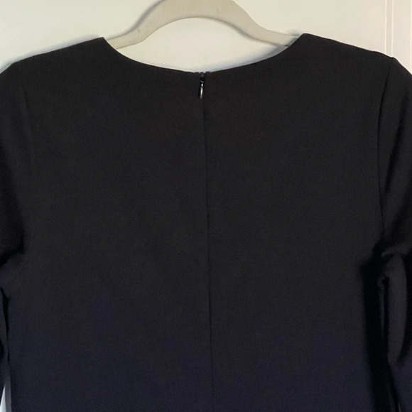 Boden Lavinia Ponte Knit Dress Black Bell Sleeves - 29266 - Picture 8 of 15